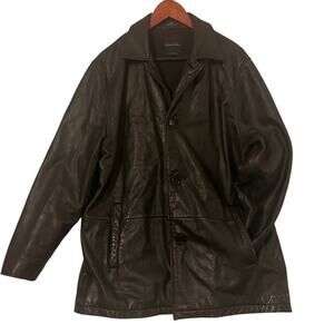 Brooks Brothers Black Timeless Pea Coat